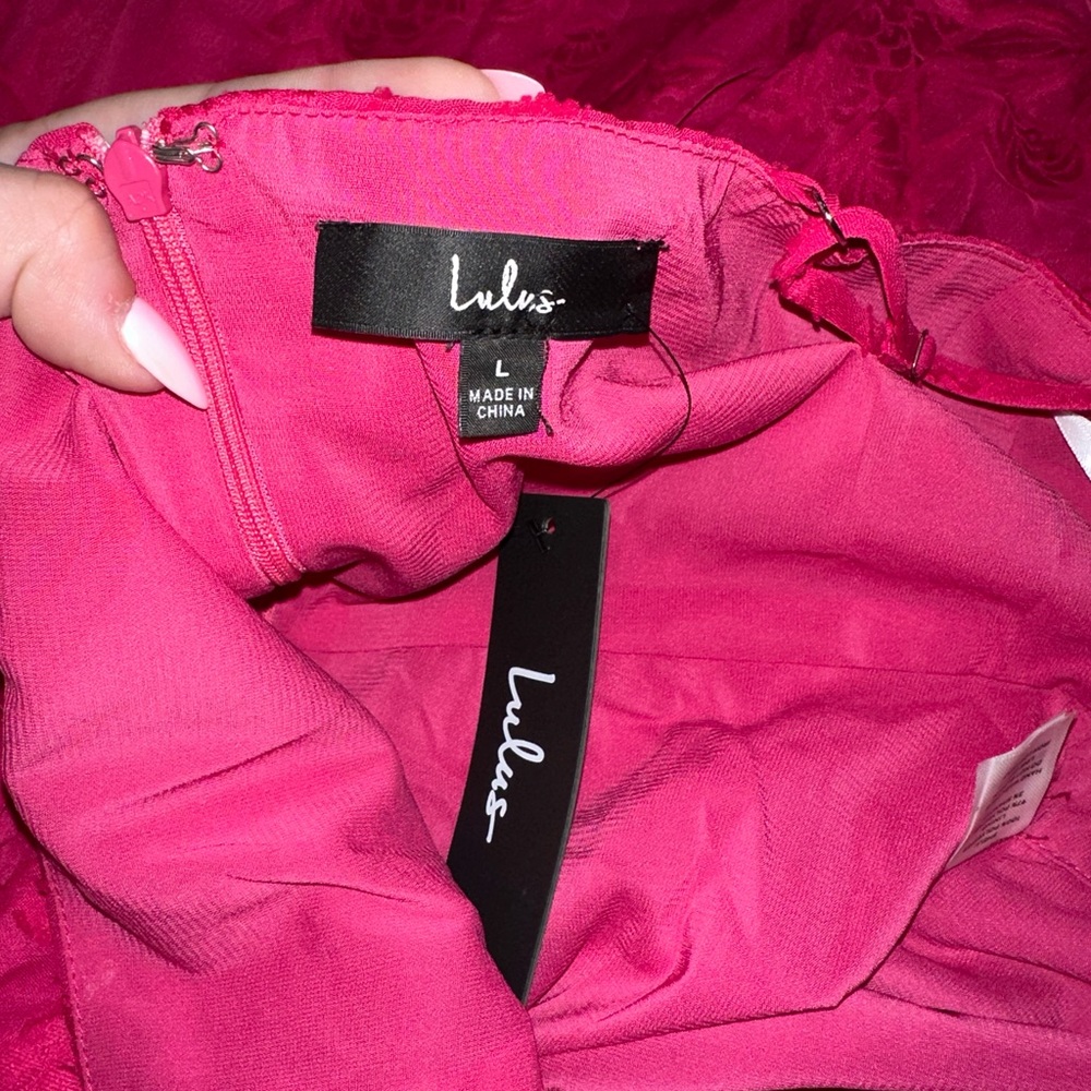 Lulus Pink Dress - NWT